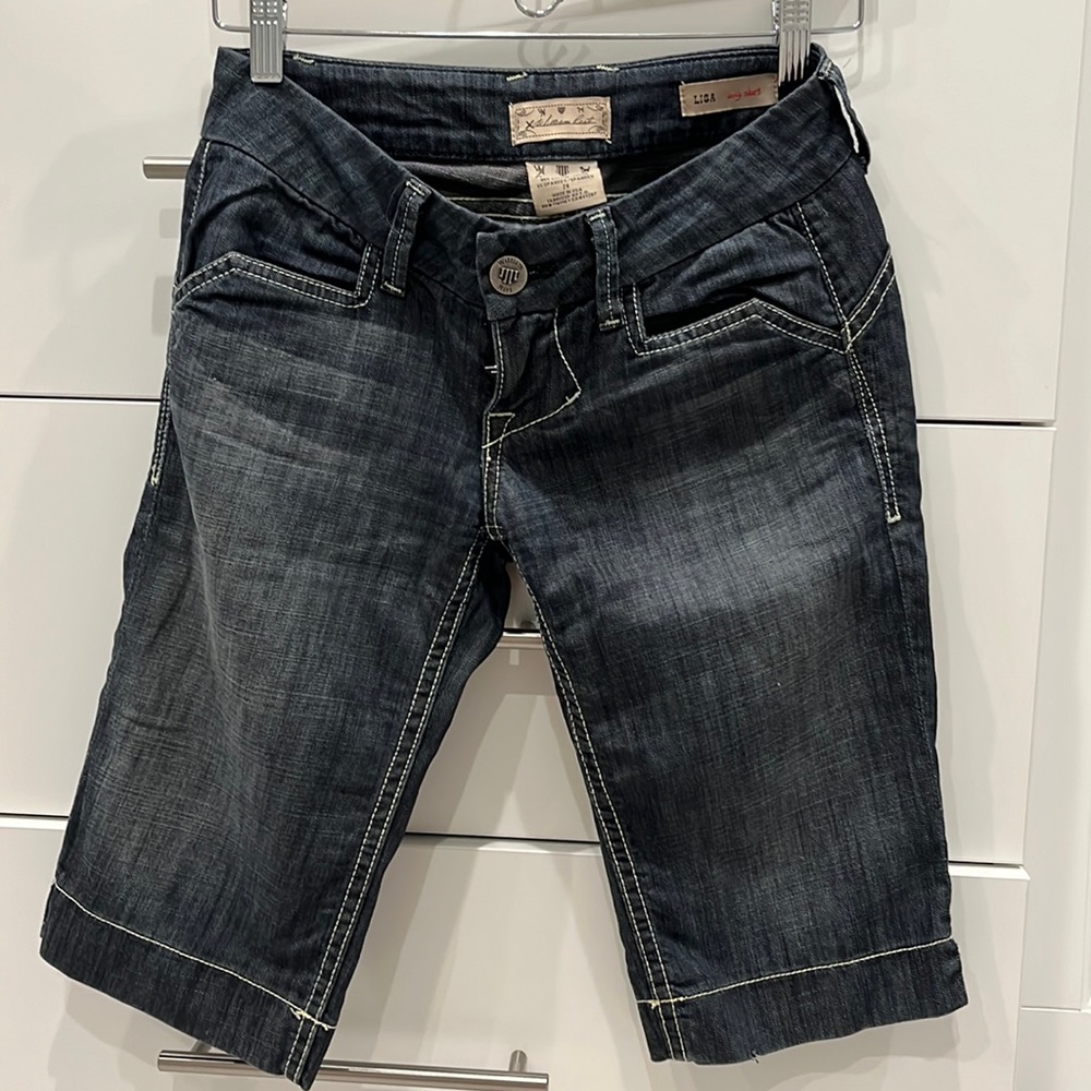 William Rast size 24 low rider shorts